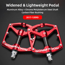 Load image into Gallery viewer, ROCKBROS 4 Bearings Bike Pedals Anti-slip Ultralight
