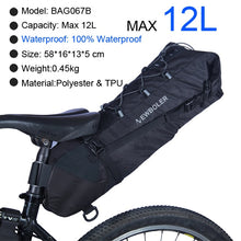 Load image into Gallery viewer, NEWBOLER Waterproof 13L Saddle Bag Seat Pack - Bikessentials
