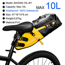 Load image into Gallery viewer, NEWBOLER Waterproof 13L Saddle Bag Seat Pack - Bikessentials
