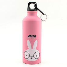 Load image into Gallery viewer, Cute Water Bottle 500 ML Gift Cycling Camping Hiking School Kids Water Bottle
