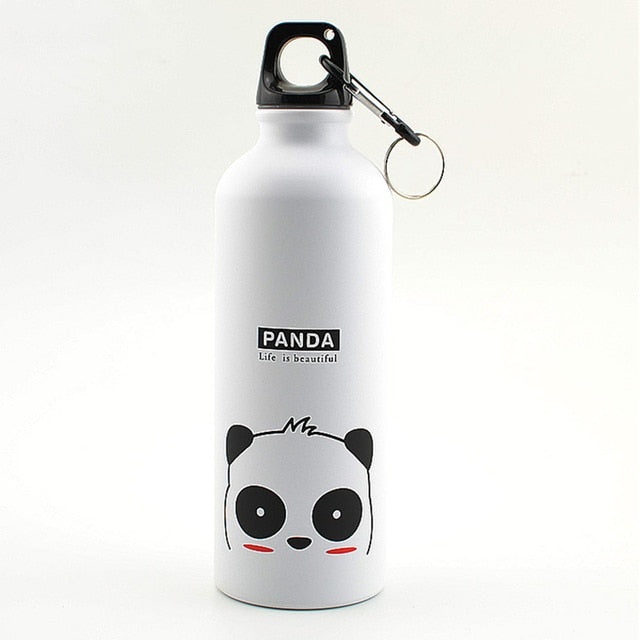 Cute Water Bottle 500 ML Gift Cycling Camping Hiking School Kids Water Bottle