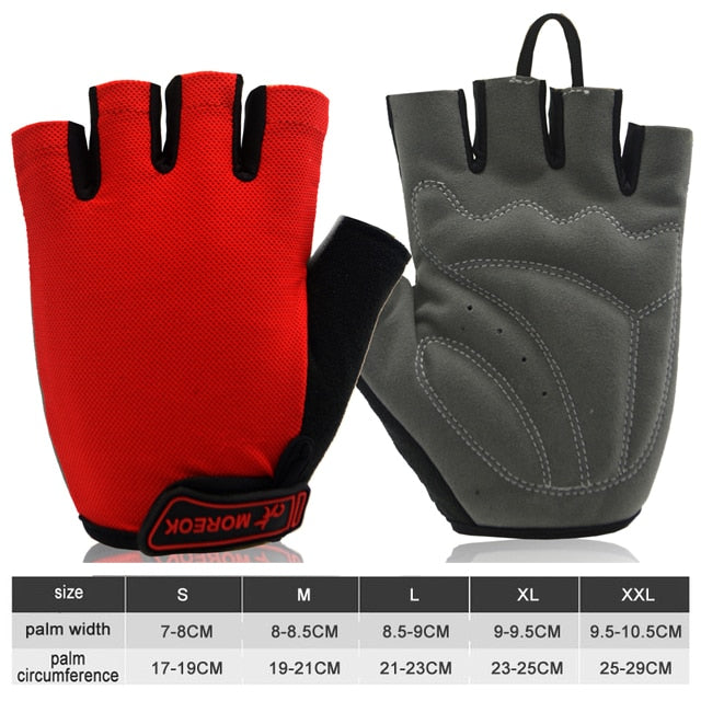 NEWBOLER Shockproof GEL Pad Cycling Bike Gloves