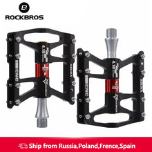 Load image into Gallery viewer, ROCKBROS 4 Bearings Bike Pedals Anti-slip Ultralight
