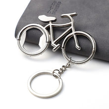 Load image into Gallery viewer, 1 pc Metal Bicycle Key Rings Beer Opener Keychain Gift For Cycling
